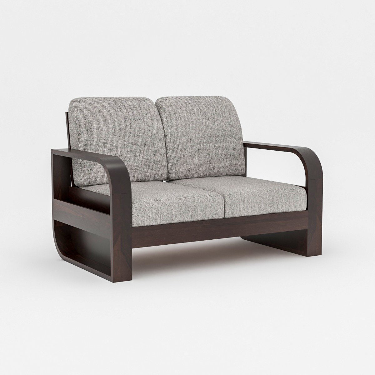Sheesham Wood 6 Seater Sofa Set 3+2+1 with Center Table | JH Decor - Image 4