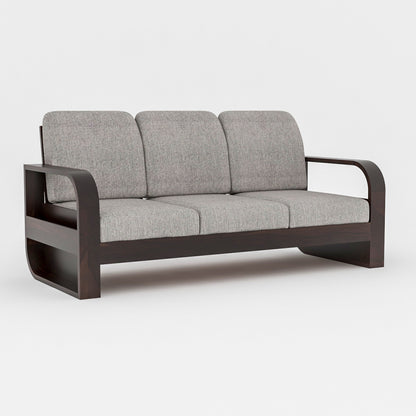 JH Decore Solid Sheesham Wood 4 Seater Sofa Set
