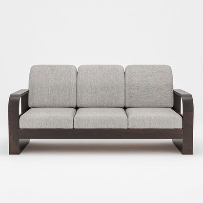 JH Decore Solid Sheesham Wood 4 Seater Sofa Set