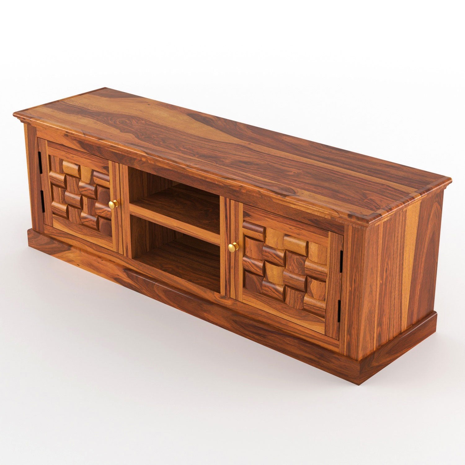 Sheesham Wood TV Unit for Living Room | JH Decor - Image 2