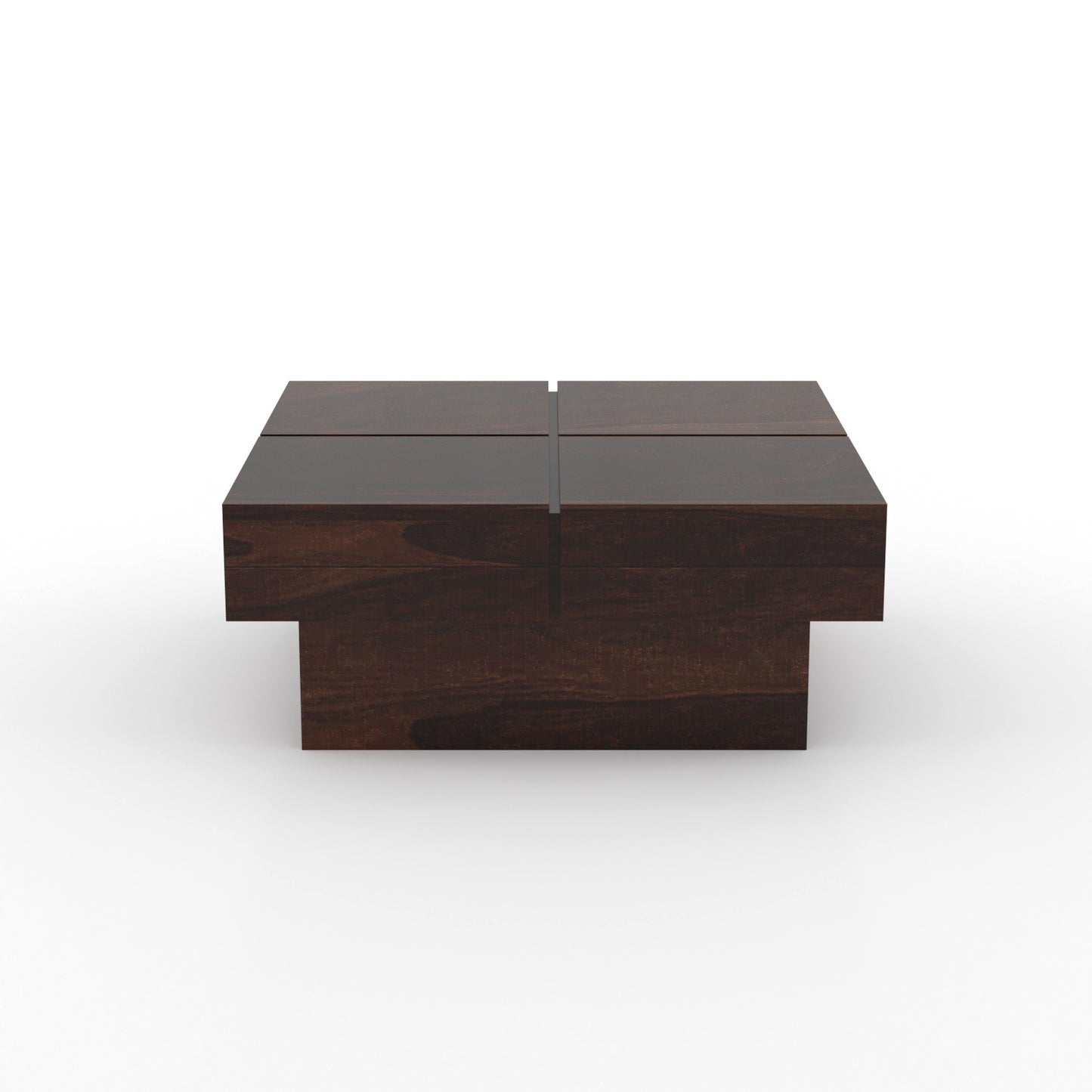 JH Decore Solid Sheesham Wood Center Coffee Table