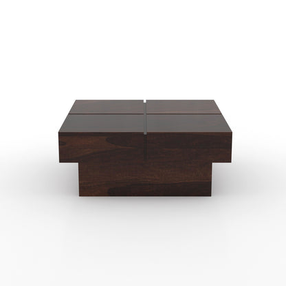 JH Decore Solid Sheesham Wood Center Coffee Table