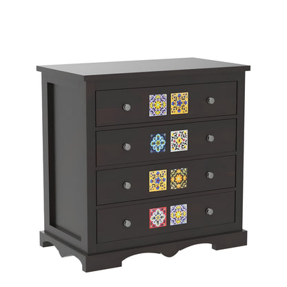 JH Decore Solid Sheesham Wood Handcrafted Chest of Drawers