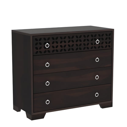 JH Decore Solid Sheesham Wood Designer Chest of Drawers Cabinet