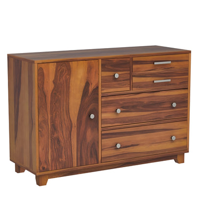 JH Decore Solid Sheesham Wood Sideboard Cabinet