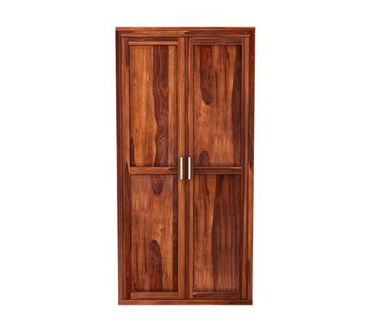 JH Decore Solid Sheesham Wood Almirah For Bedroom