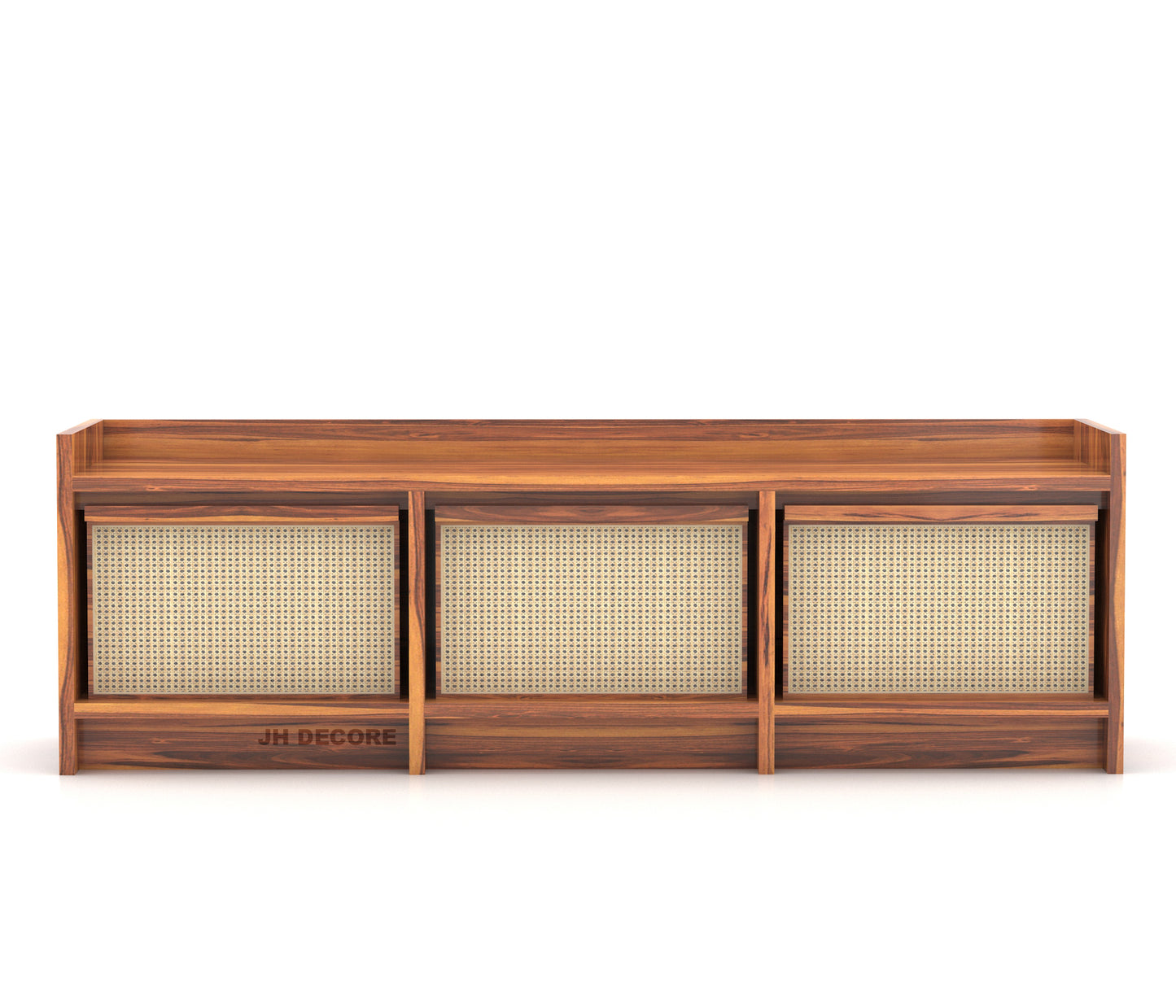 JH Decore Solid Sheesham Wood TV Unit for Living Room