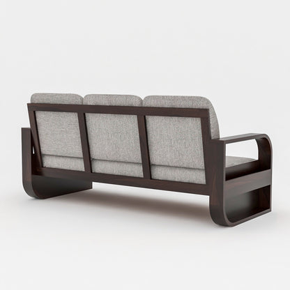 JH Decore Solid Sheesham Wood 4 Seater Sofa Set For Livingroom