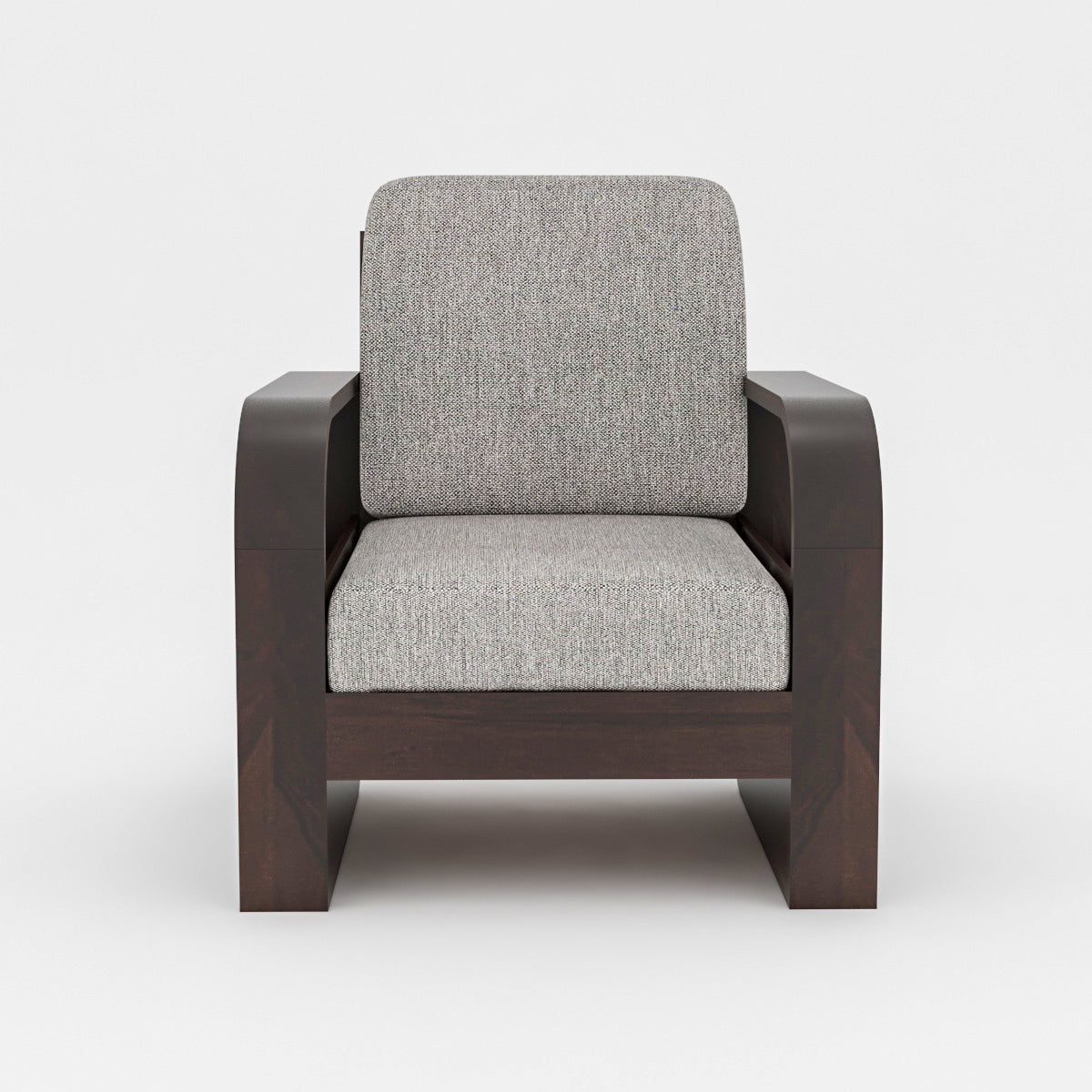 JH Decore Solid Sheesham Wood 4 Seater Sofa Set