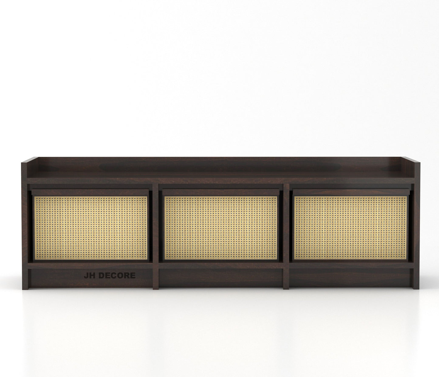 JH Decore Solid Sheesham Wood TV Unit for Living Room