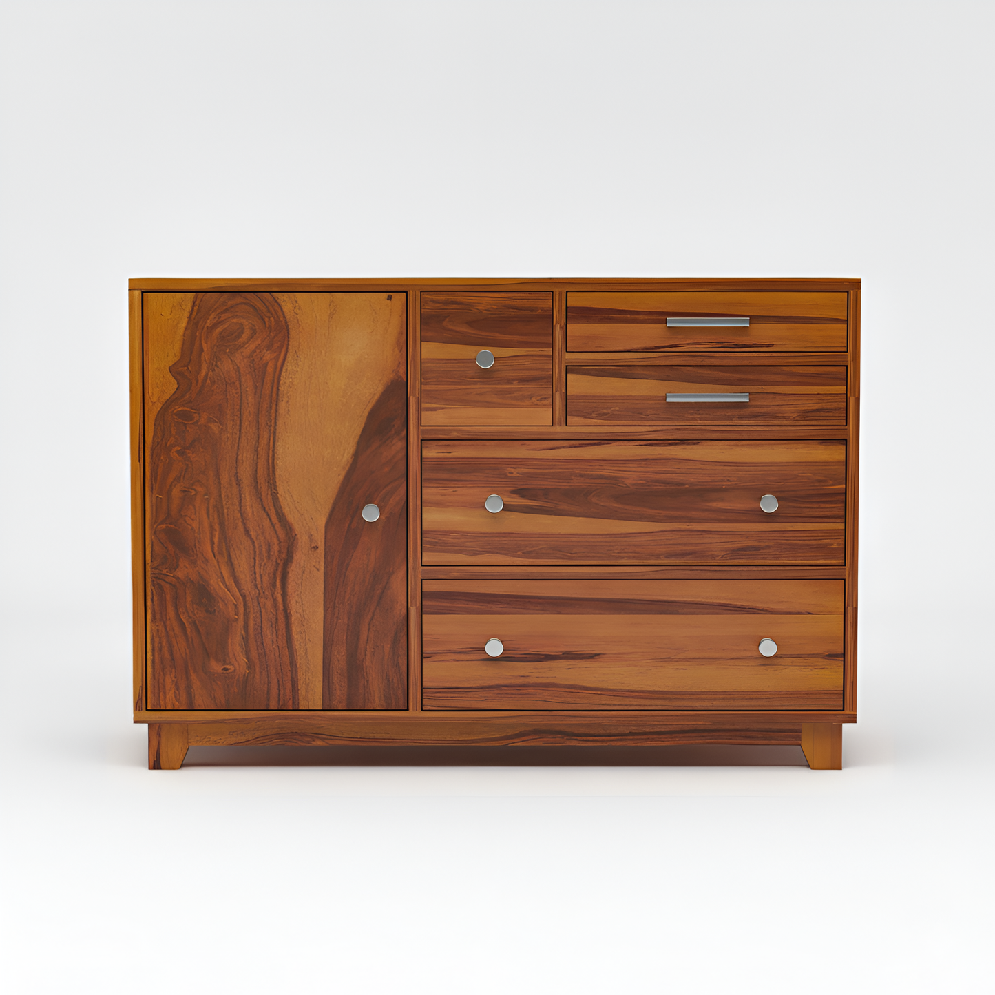JH Decore Solid Sheesham Wood Sideboard Cabinet