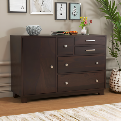 JH Decore Solid Sheesham Wood Sideboard Cabinet