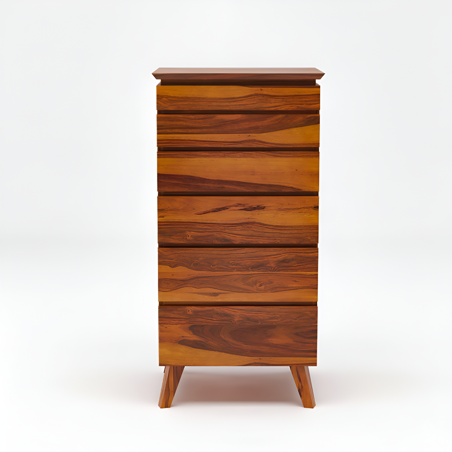 JH Decore Solid Sheesham Wood Chest of Drawers for Bedroom