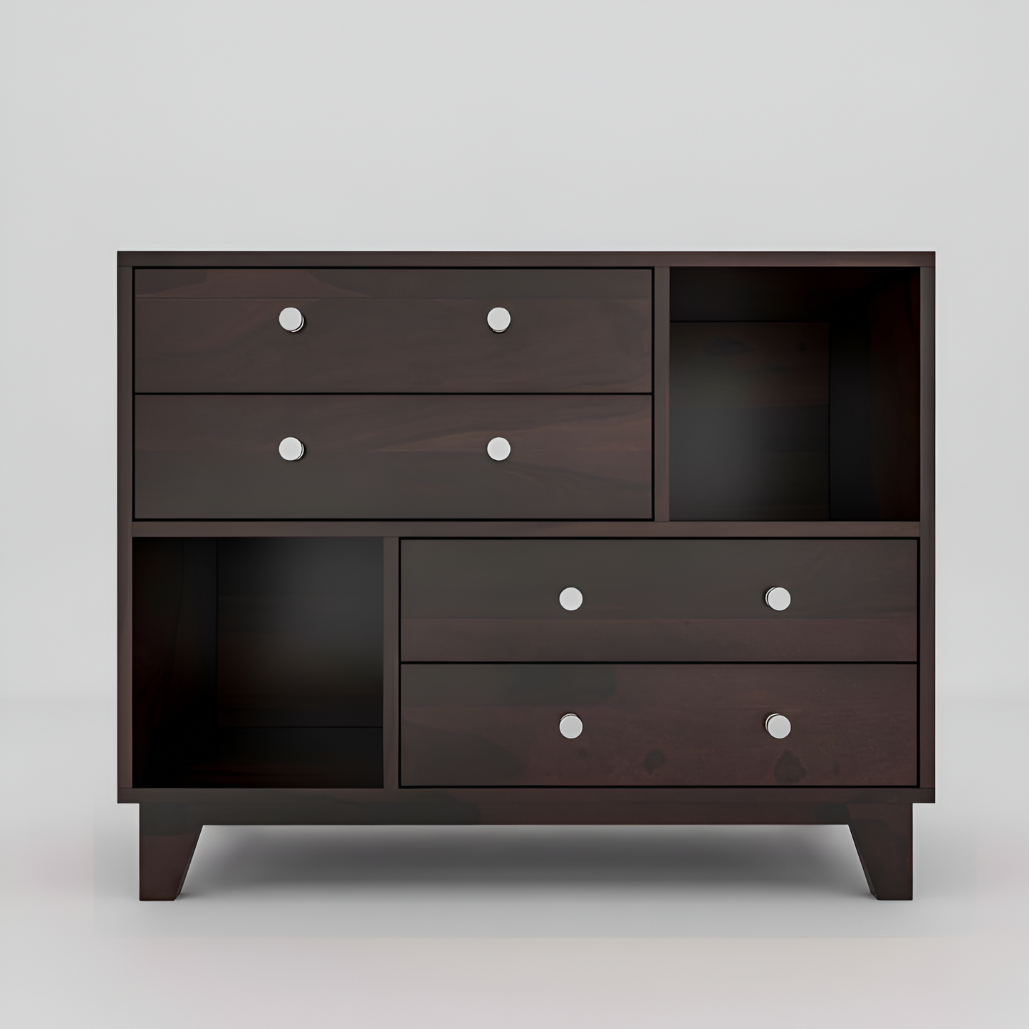 JH Decore Solid Sheesham Wood Sideboard Cabinet