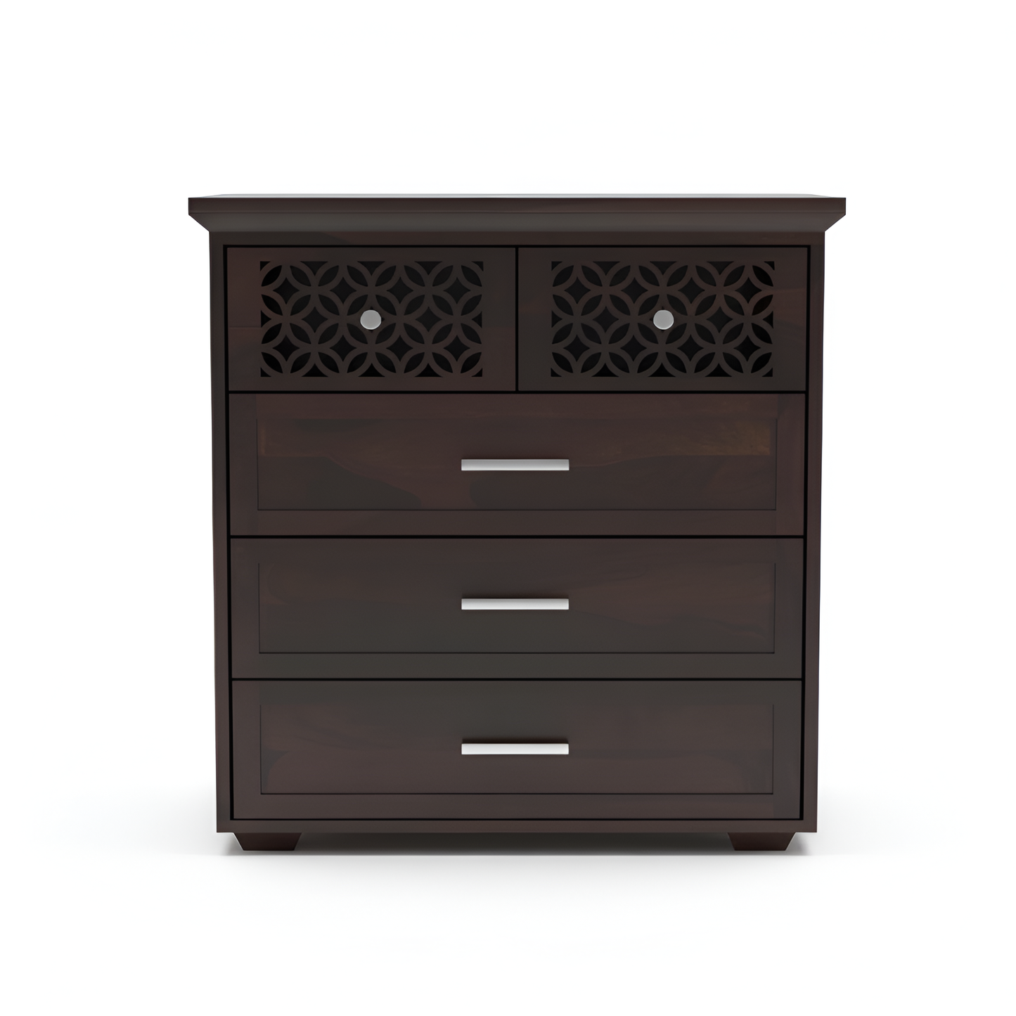 JH Decore Solid Sheesham Wood Chest of Drawers