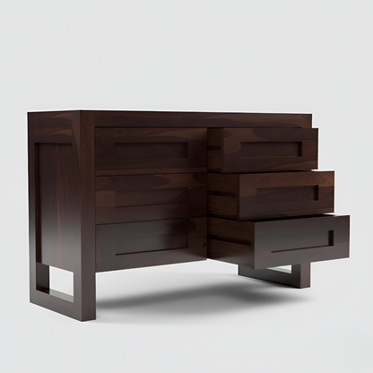 JH Decore Solid Sheesham Wood Storage Cabinet