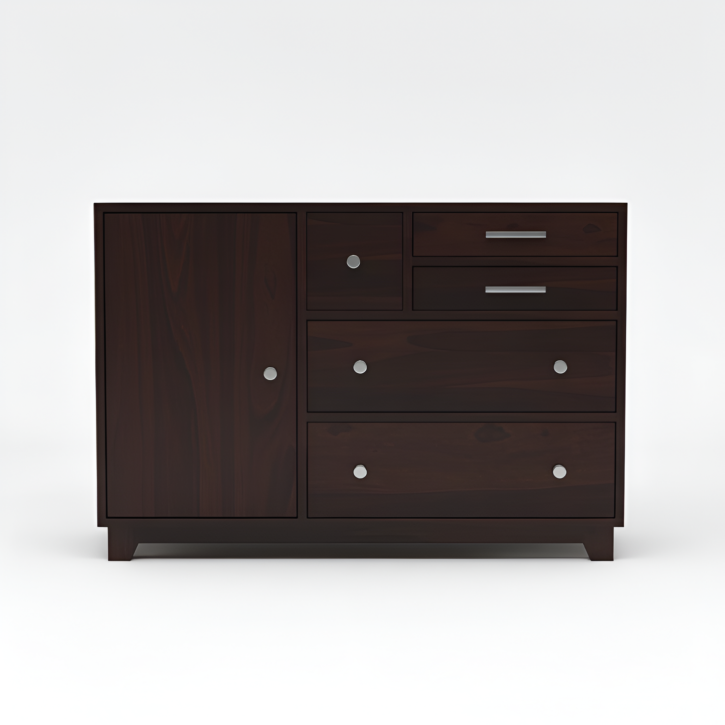 JH Decore Solid Sheesham Wood Sideboard Cabinet