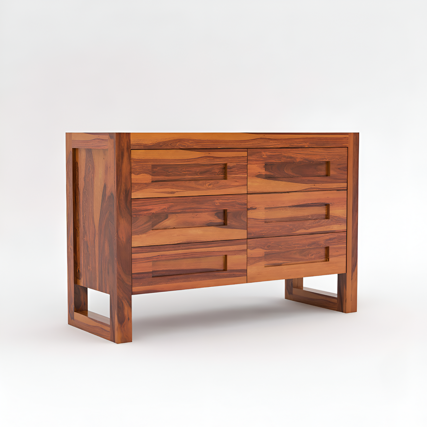 JH Decore Solid Sheesham Wood Storage Cabinet
