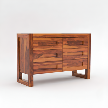 JH Decore Solid Sheesham Wood Storage Cabinet