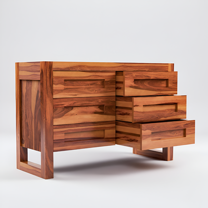 JH Decore Solid Sheesham Wood Storage Cabinet